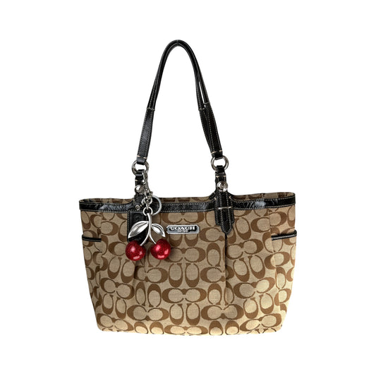 COACH SIGNATURE GALLERY TOTE BAG