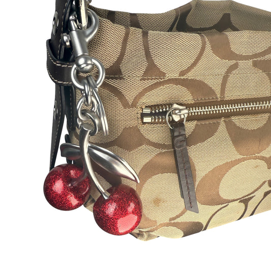 COACH SIGNATURE SHOULDER BAG
