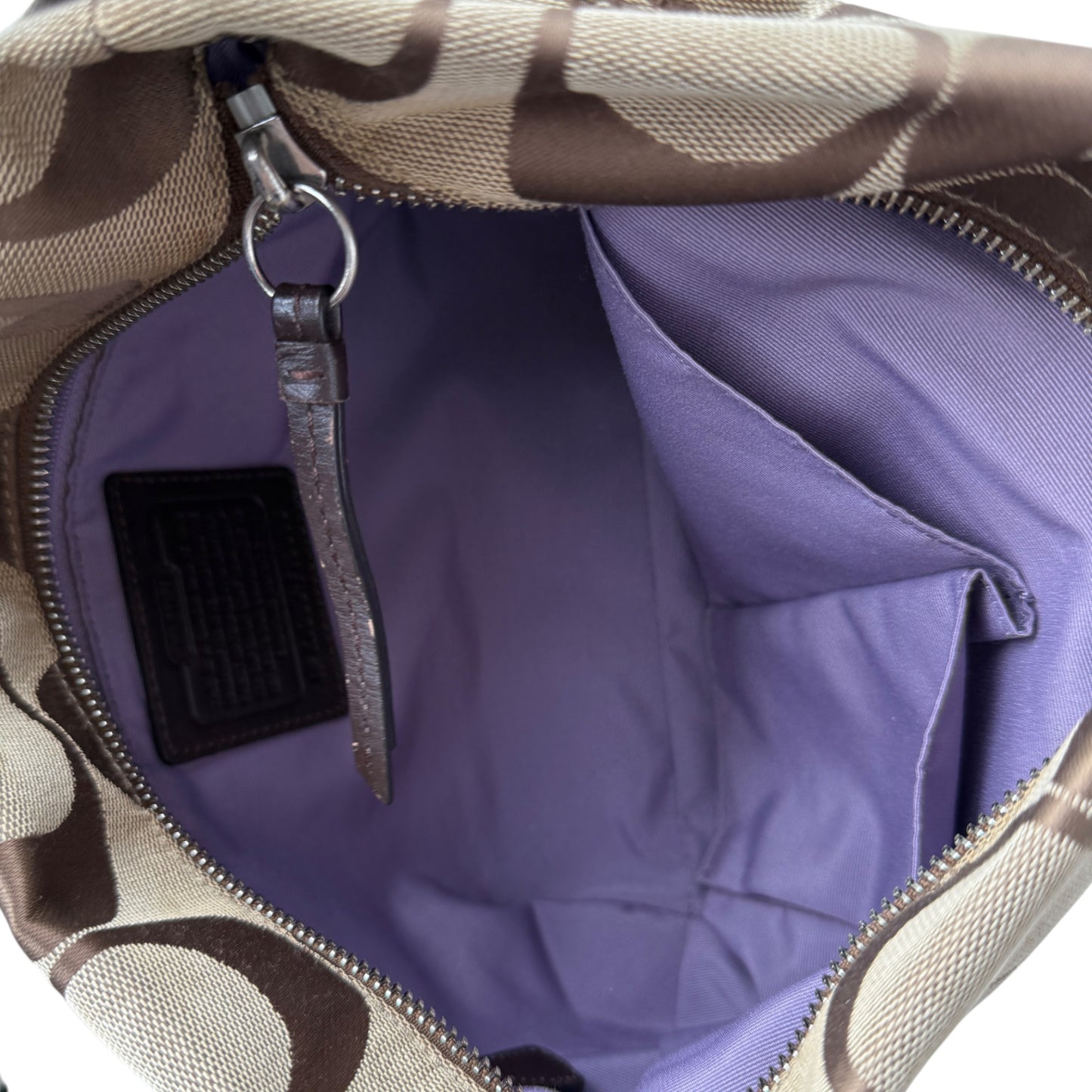 COACH SIGNATURE SHOULDER BAG