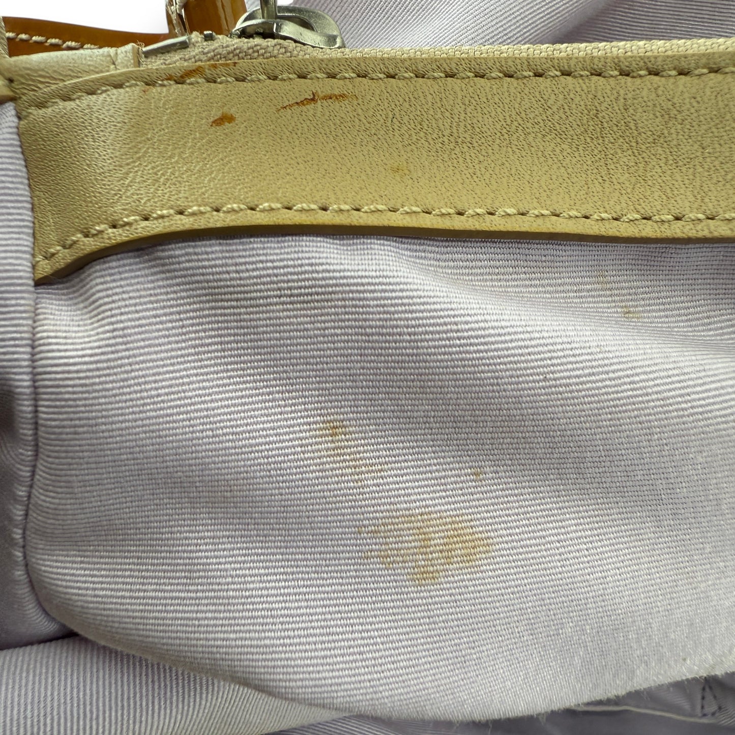 COACH SIGNATURE PLEATED TOTE BAG