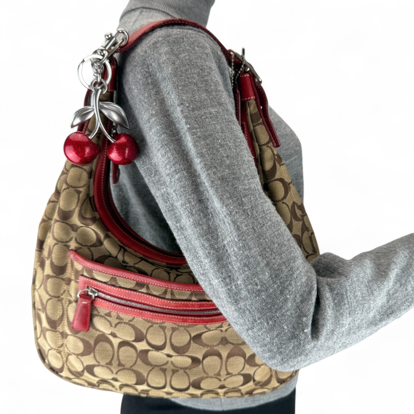 COACH SOHO PLEATED SIGNATURE TOTE