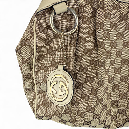 GUCCI GG MEDIUM SUKEY TOTE BAG