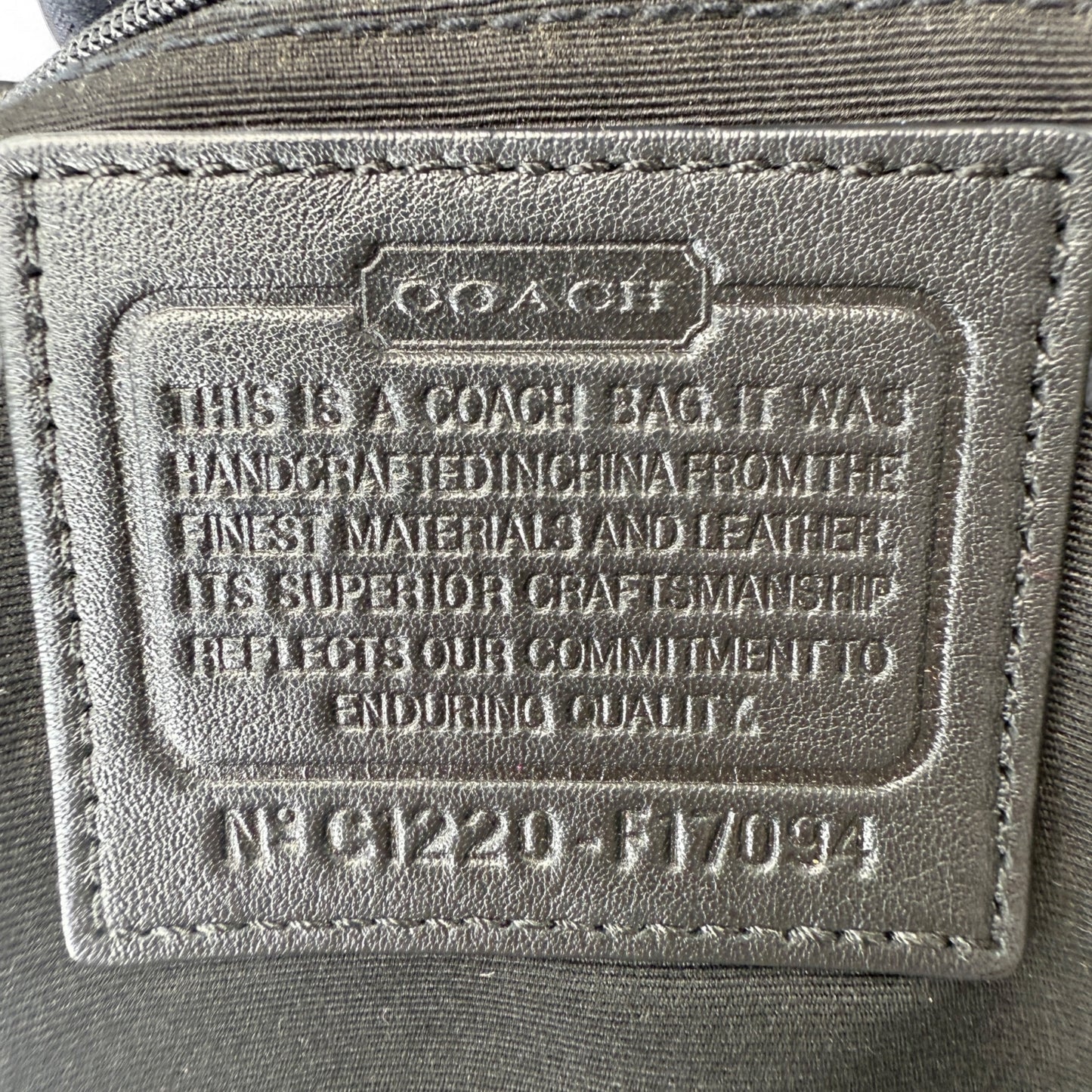 COACH SIGNATURE SOHO LYNN HOBO BAG MEDIUM