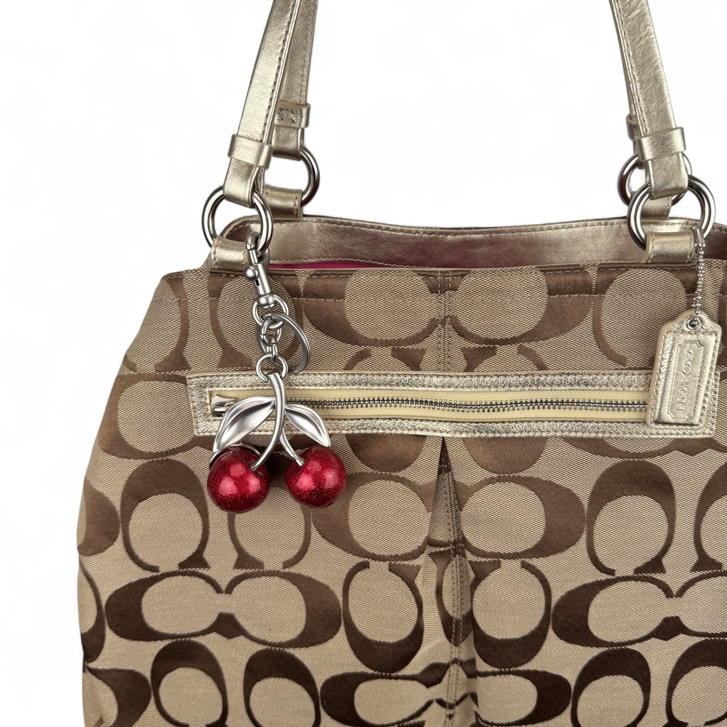 COACH ABBY SIGNATURE XL TOTE