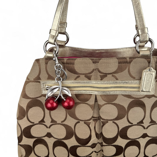 COACH ABBY SIGNATURE XL TOTE