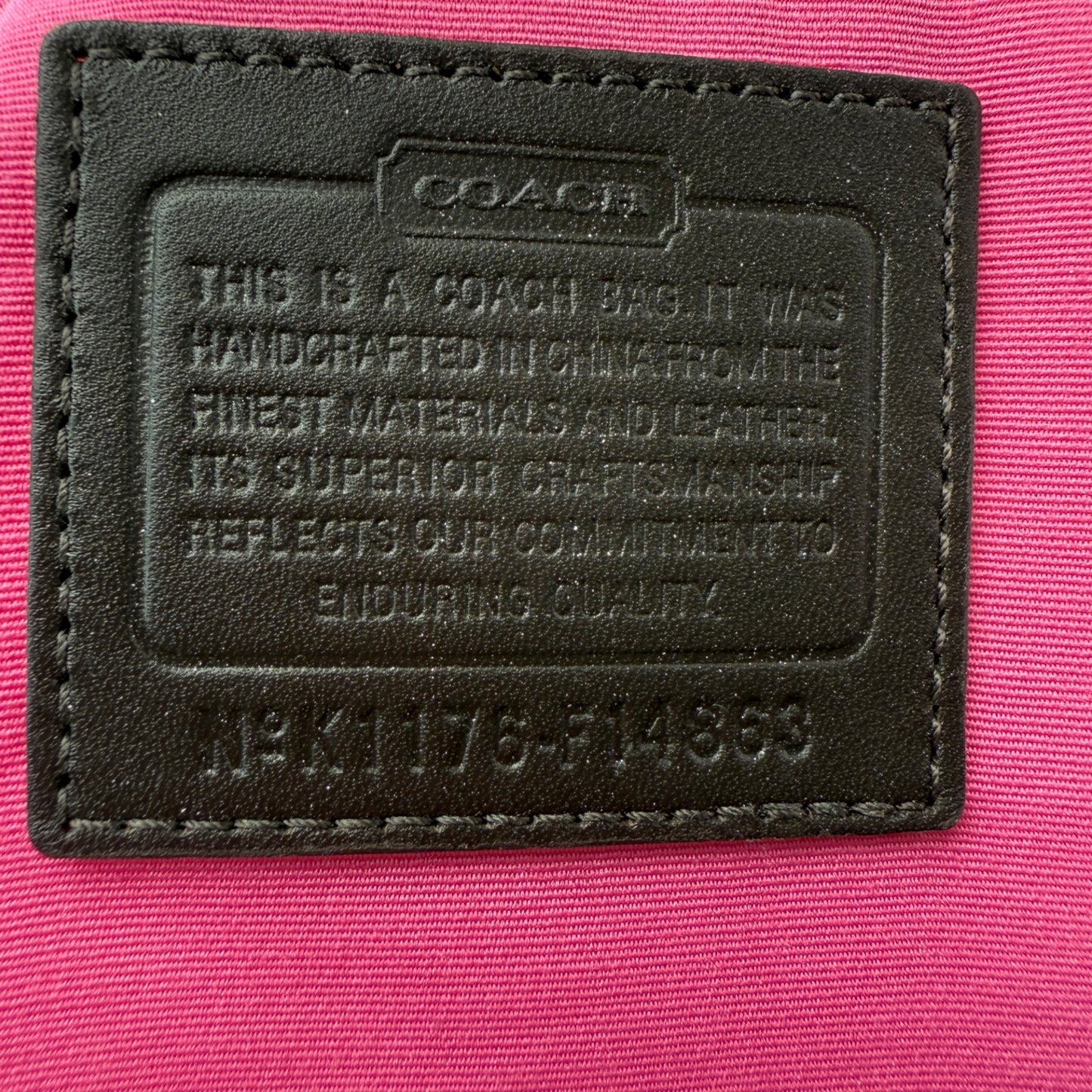 COACH ABBY SIGNATURE XL TOTE
