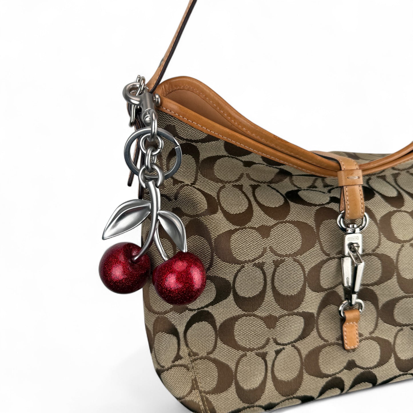 COACH HAMPTON  CLIP SHOULDER BAG