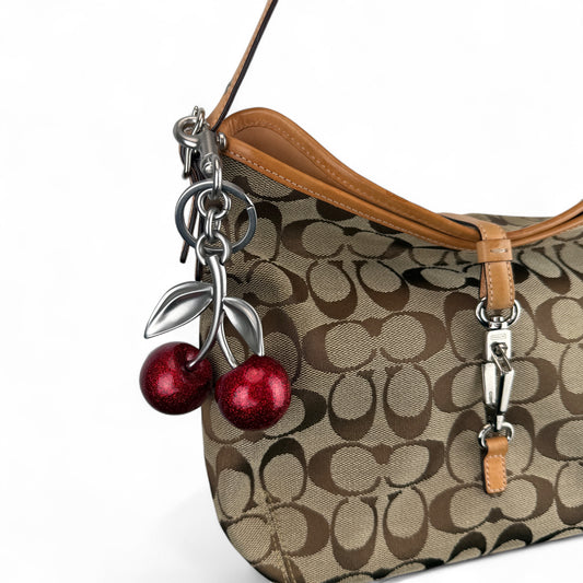 COACH HAMPTON  CLIP SHOULDER BAG