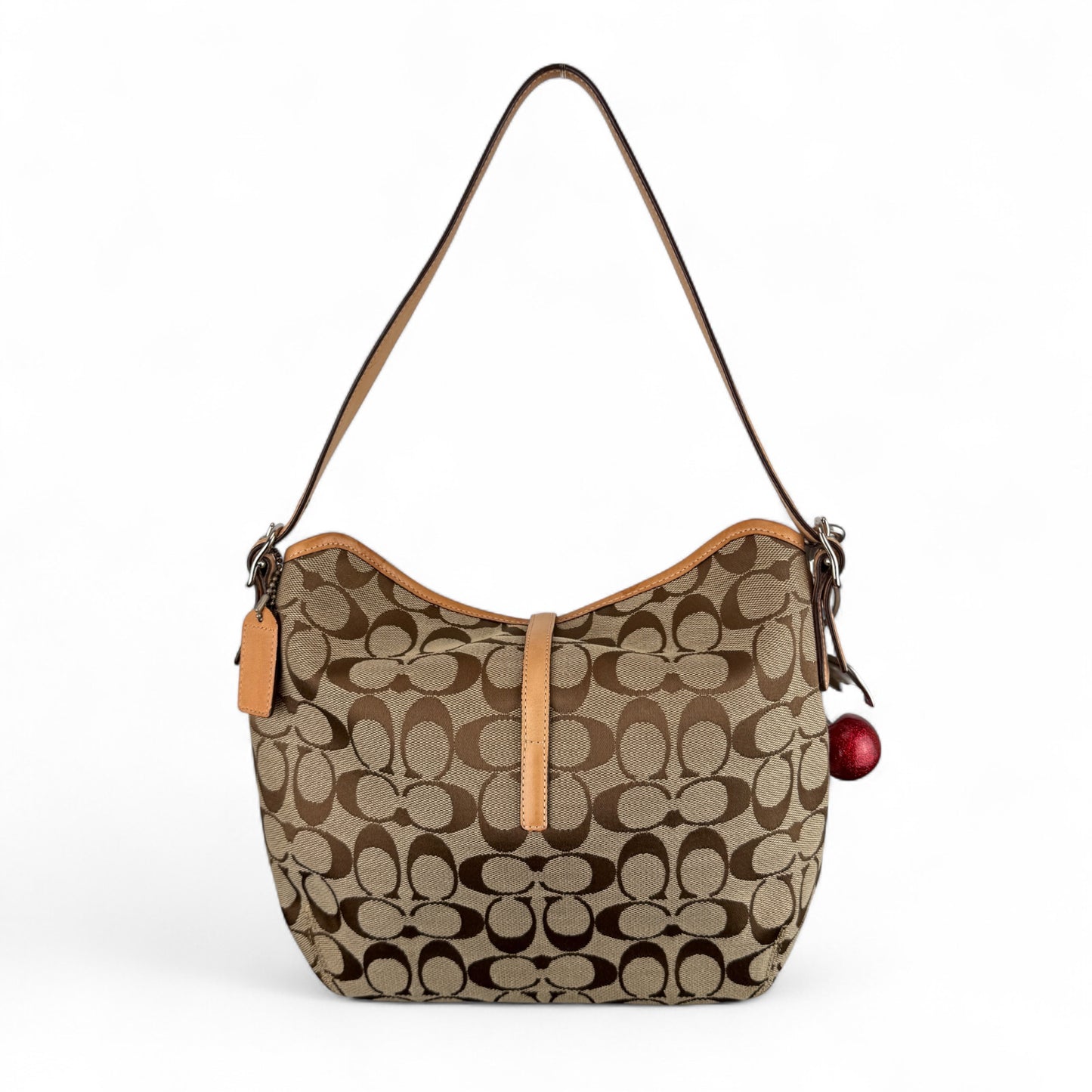 COACH HAMPTON  CLIP SHOULDER BAG