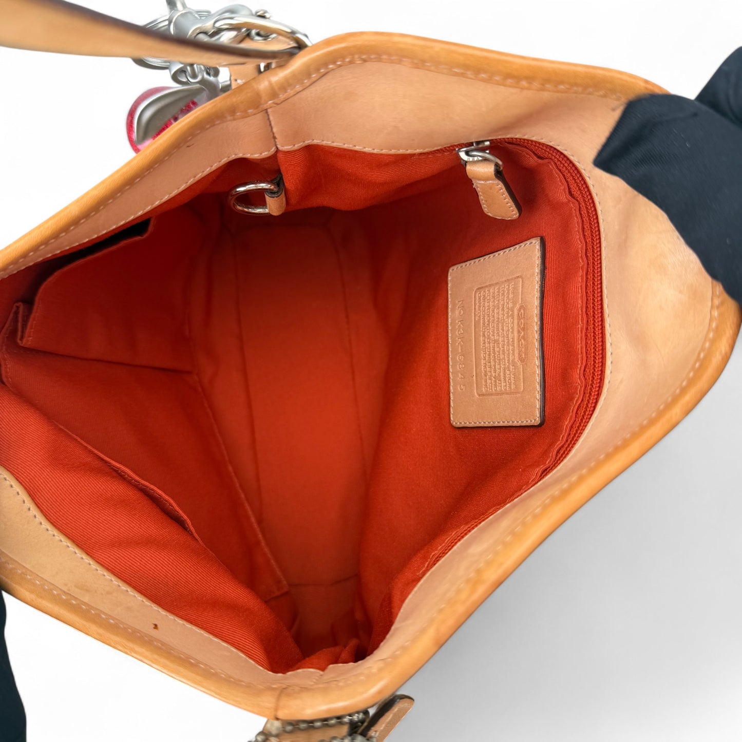 COACH HAMPTON  CLIP SHOULDER BAG