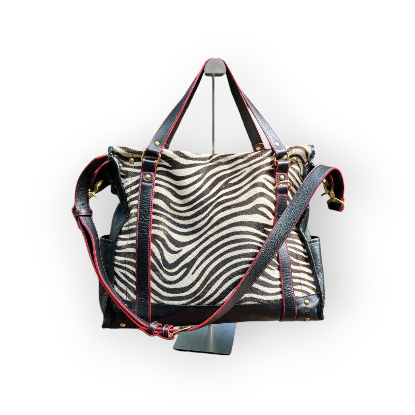 ZEBRA PONYHAIR BAG