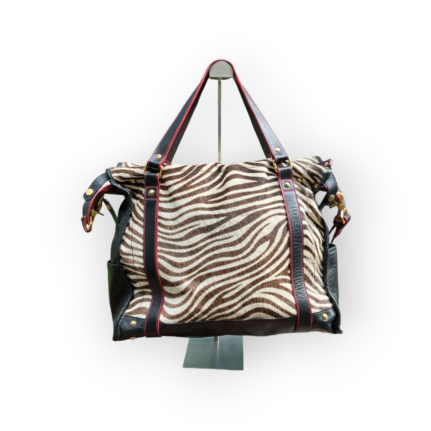 ZEBRA PONYHAIR BAG