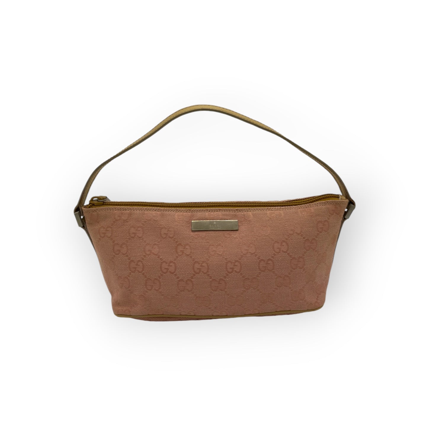 GUCCI BOAT POCHETTE BAG SALMON
