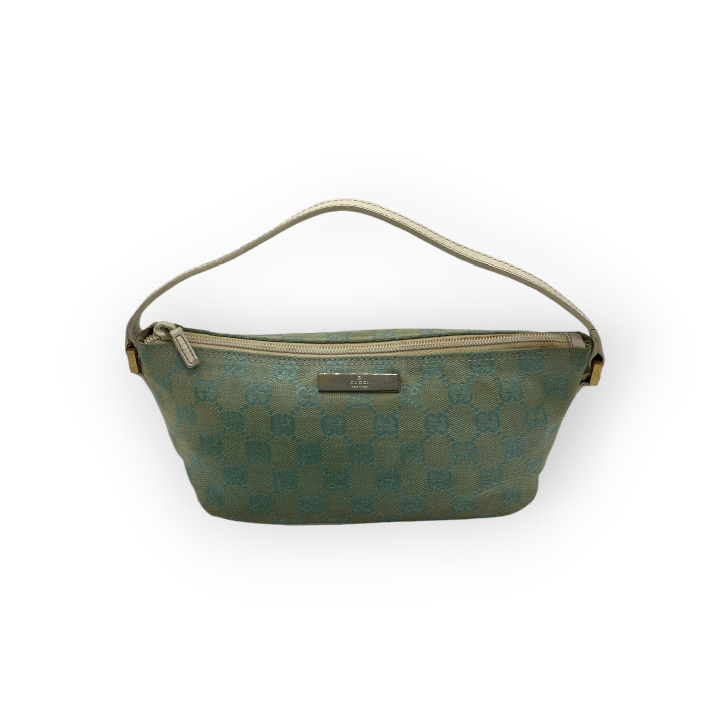 GUCCI BOAT POCHETTE BAG LIGHTBLUE/WHITE