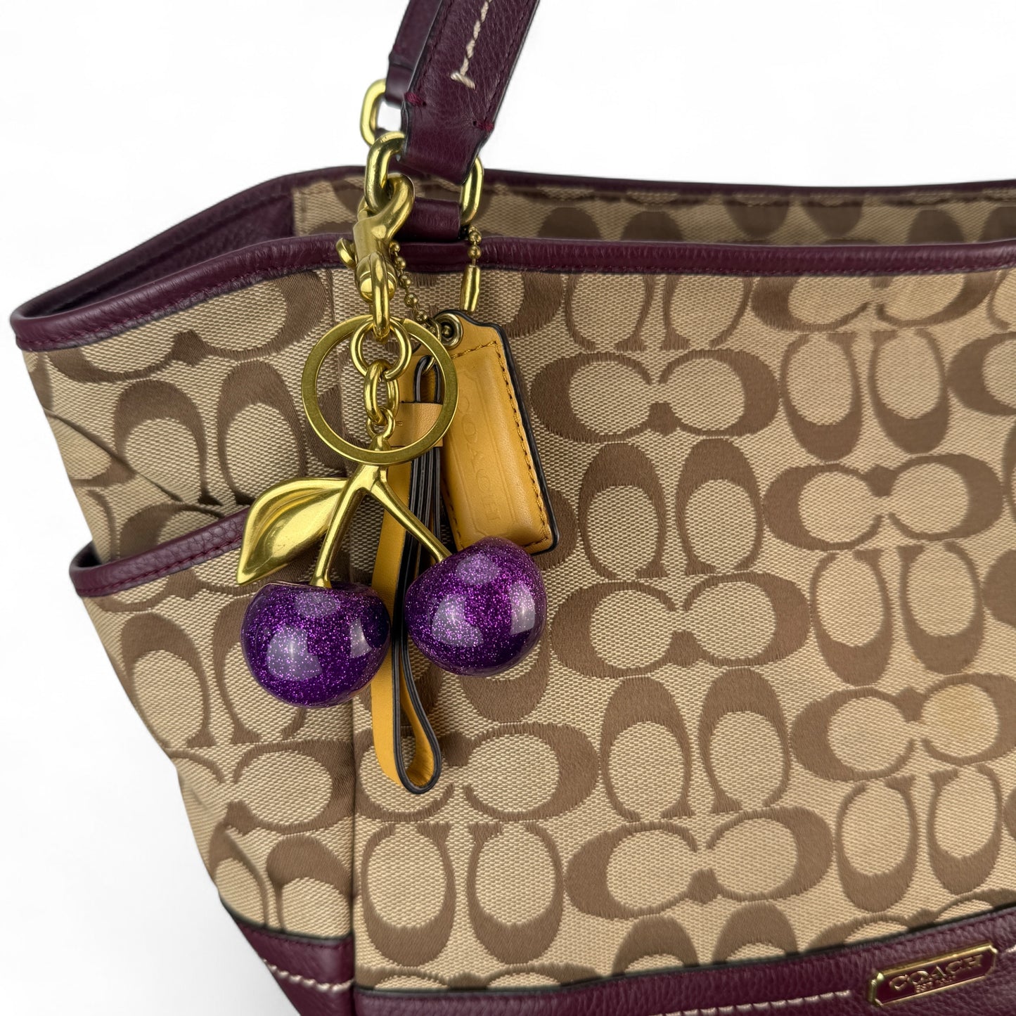COACH SOHO PLEATED SIGNATURE TOTE
