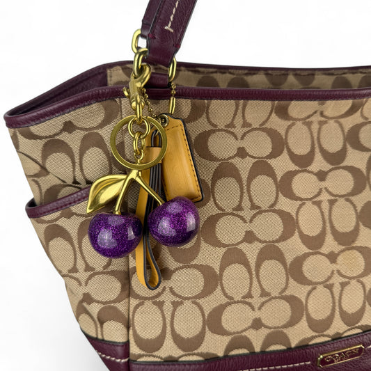 COACH SOHO PLEATED SIGNATURE TOTE