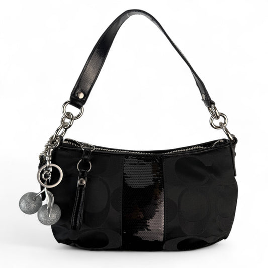 COACH SIGNATURE JACQUARD STRIPE BAG