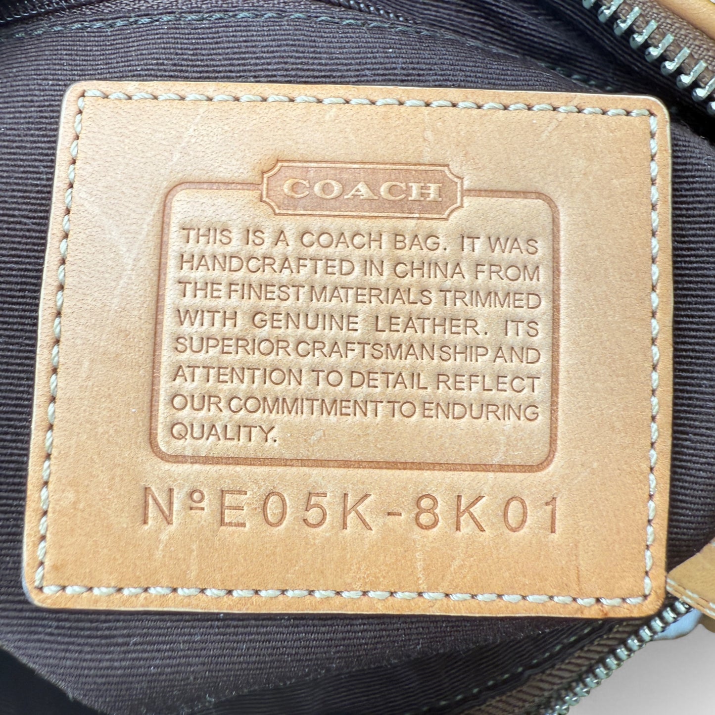 COACH SIGNATURE SUFFLETTE  BAG