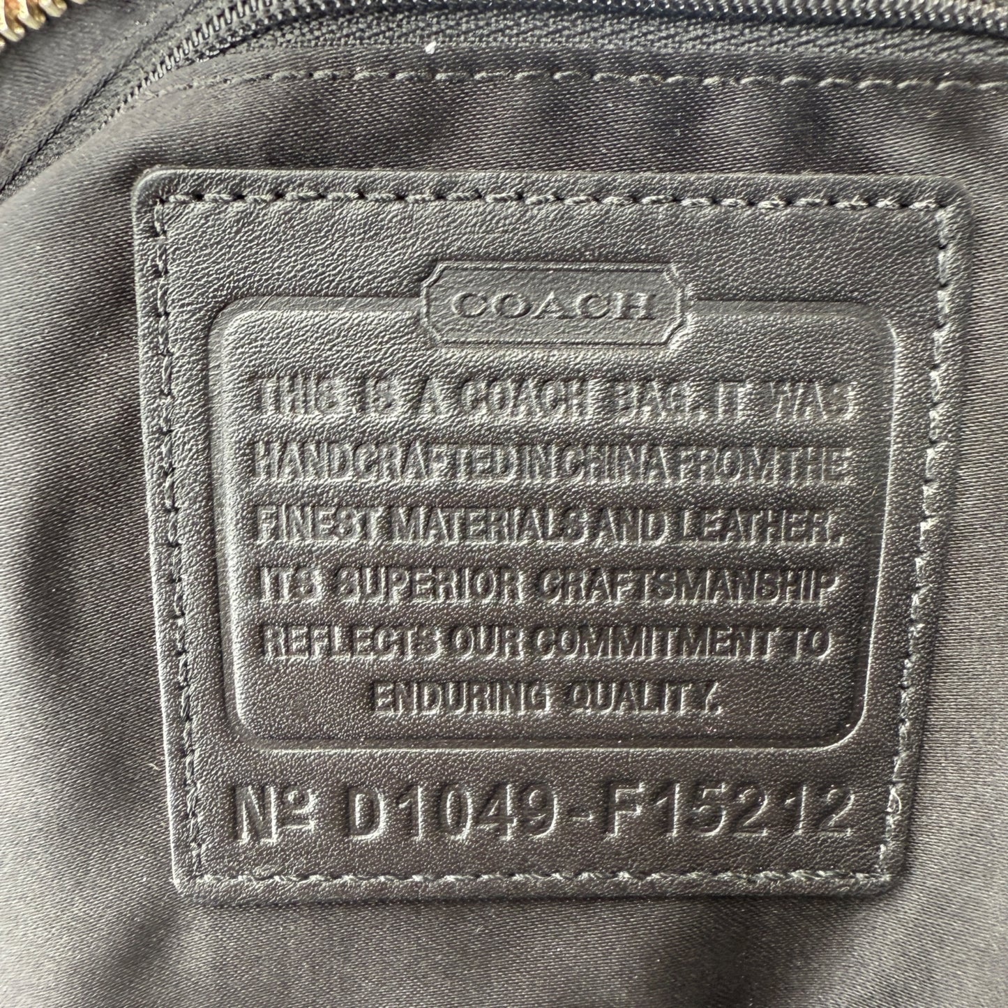 COACH SOHO PLEATED SIGNATURE TOTE