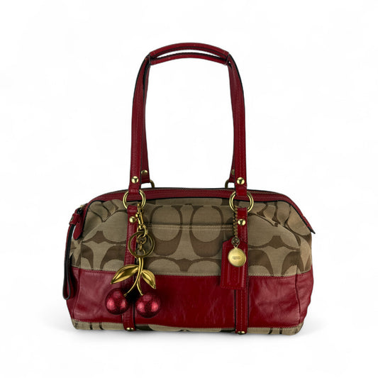 COACH SIGNATURE BOSTON BAG