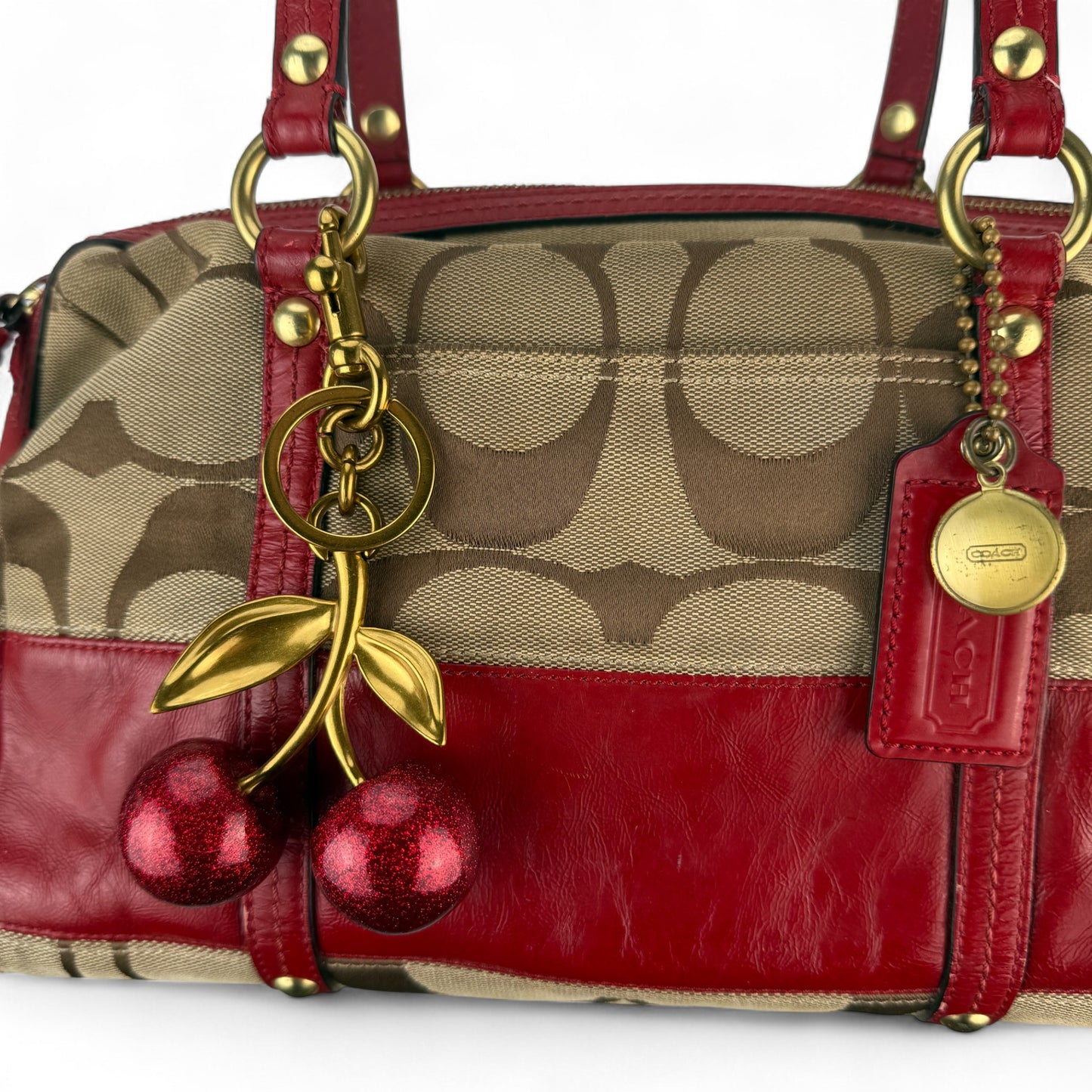 COACH SIGNATURE BOSTON BAG