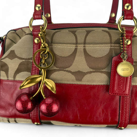 COACH SIGNATURE BOSTON BAG
