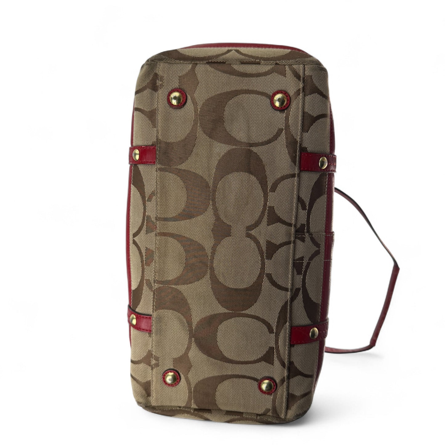 COACH SIGNATURE BOSTON BAG