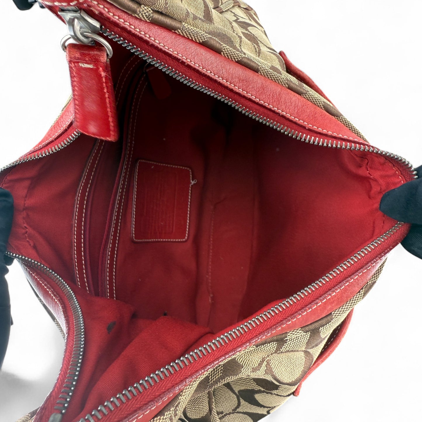 COACH SOHO PLEATED SIGNATURE TOTE