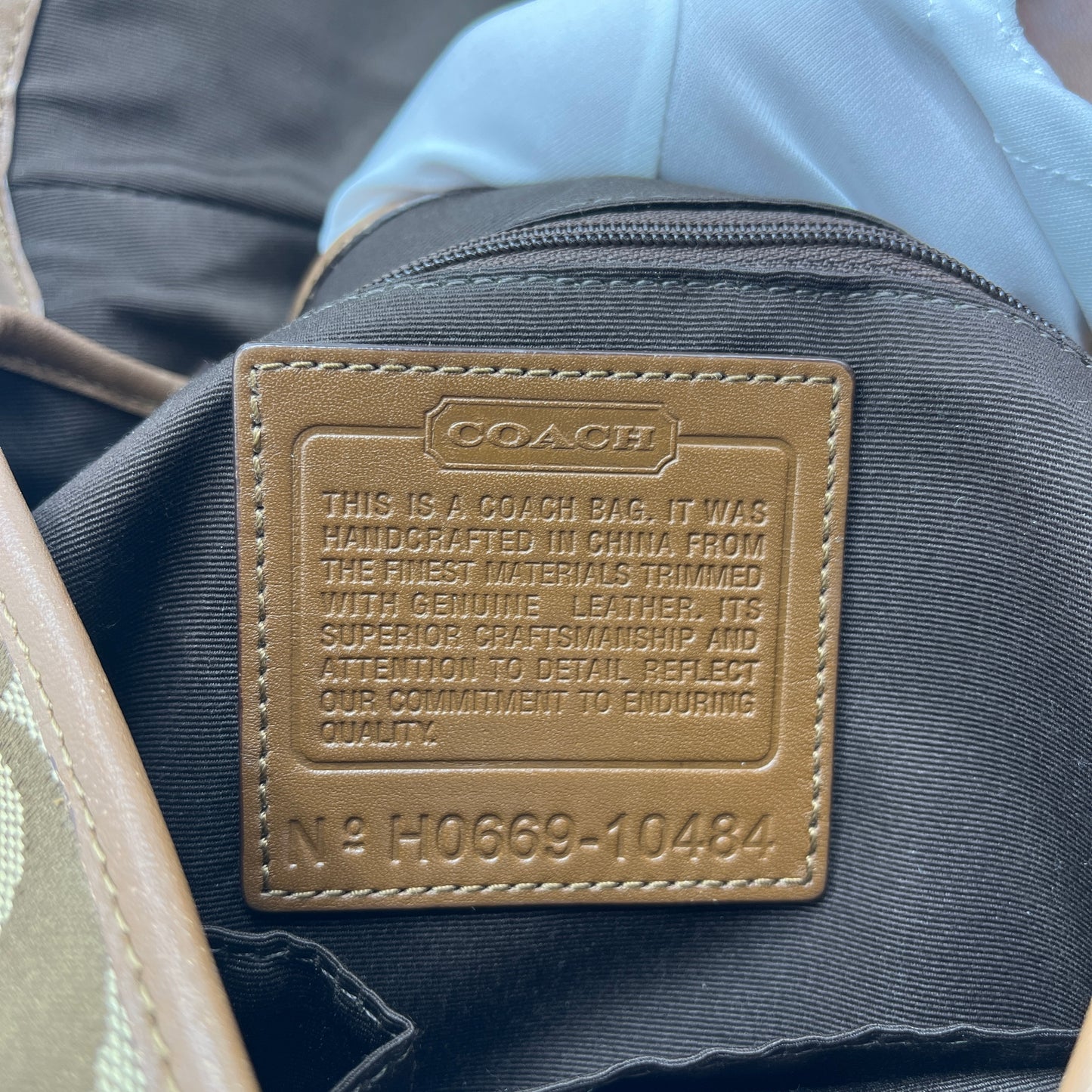 COACH SIGNATURE SOHO HOBO BAG