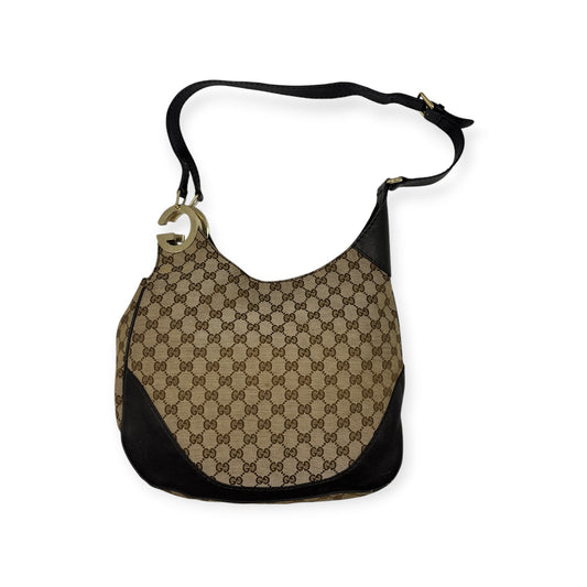GUCCI GG CANVAS CHARLOTTE SHOULDER BAG