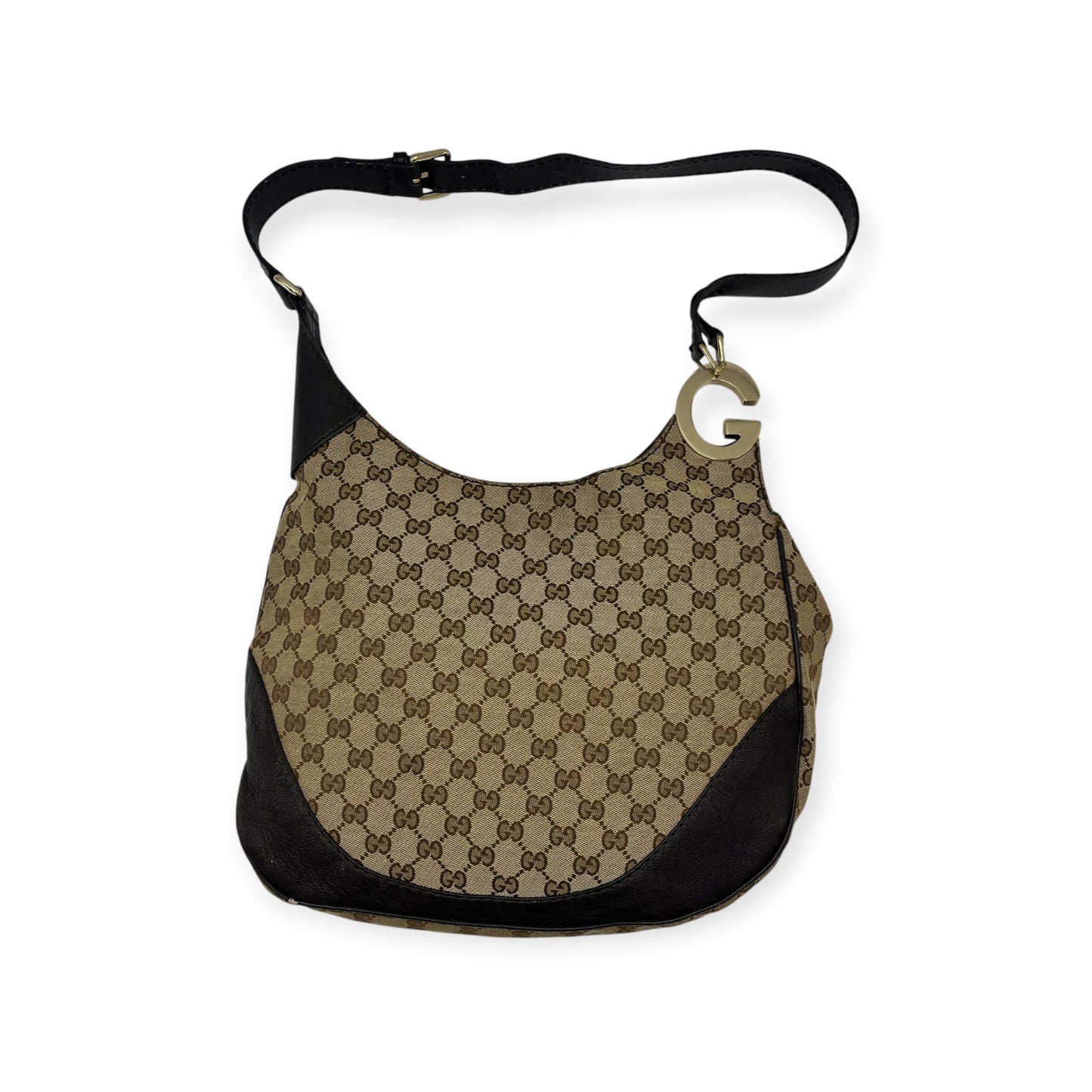 GUCCI GG CANVAS CHARLOTTE SHOULDER BAG