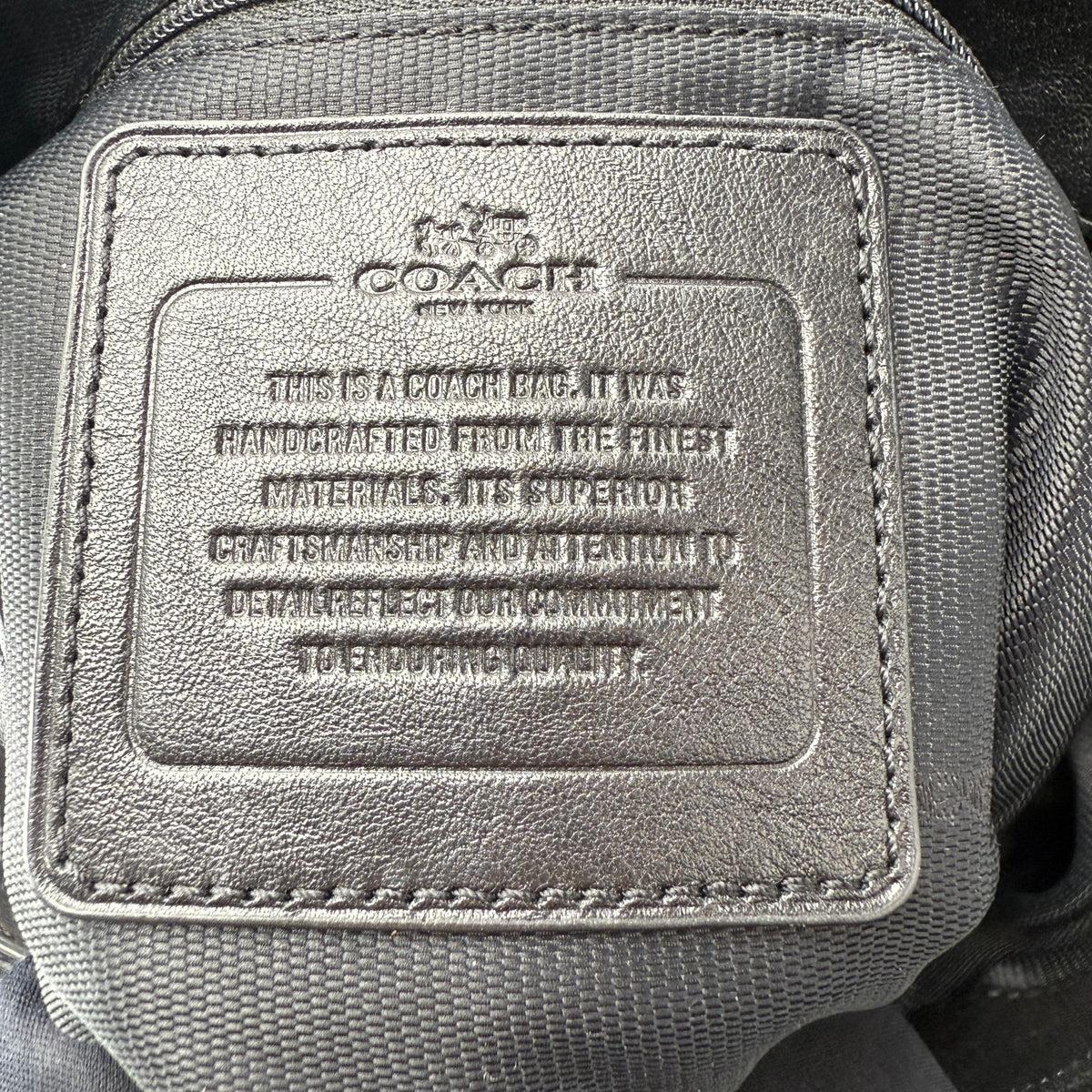 COACH MINI STUDS EDIE SHOULDER BAG