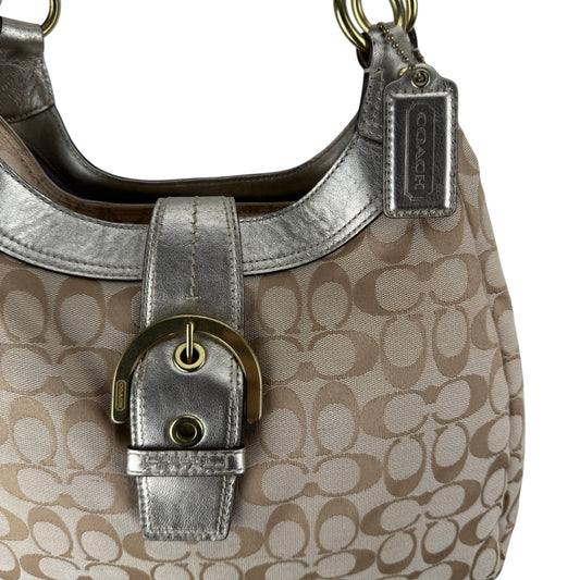 COACH SIGNATURE LYNN SOHO HOBO BAG LARGE