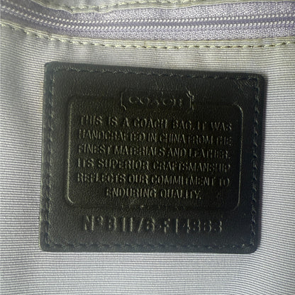 COACH SIGNATURE JACQUARD STRIPE BAG 