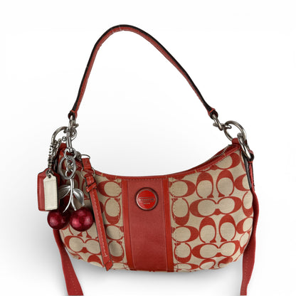 COACH SIGNATURE JAQUARD STRIPE BAG