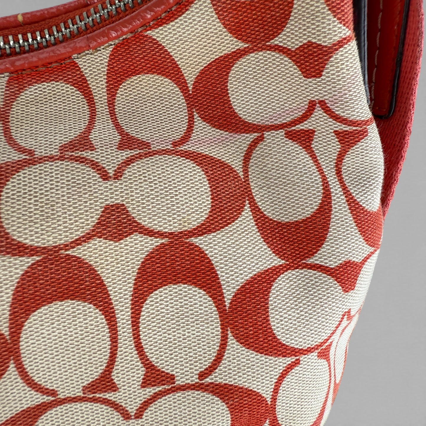 COACH SIGNATURE JAQUARD STRIPE BAG