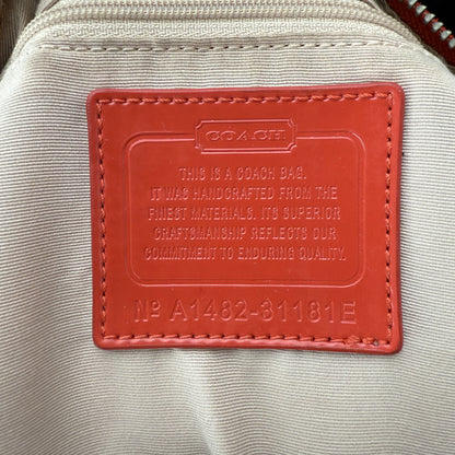 COACH SIGNATURE JAQUARD STRIPE BAG