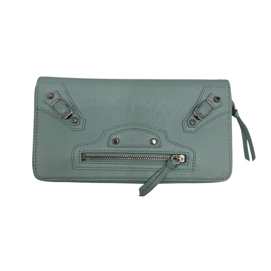 BALENCIAGA WALLET LIGHT BLUE