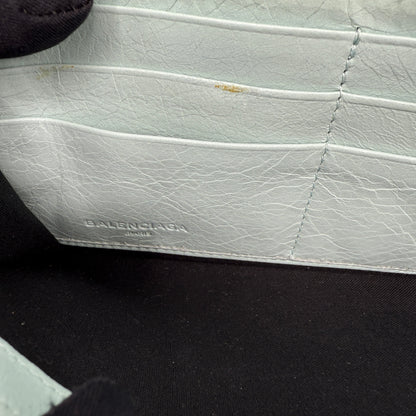 BALENCIAGA WALLET LIGHT BLUE
