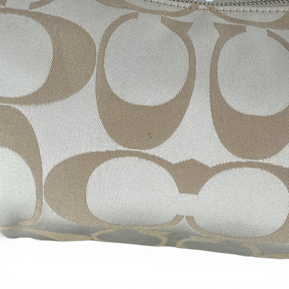 COACH SIGNATURE POPPY GOLD/KHAKI CROSSBODY BAG