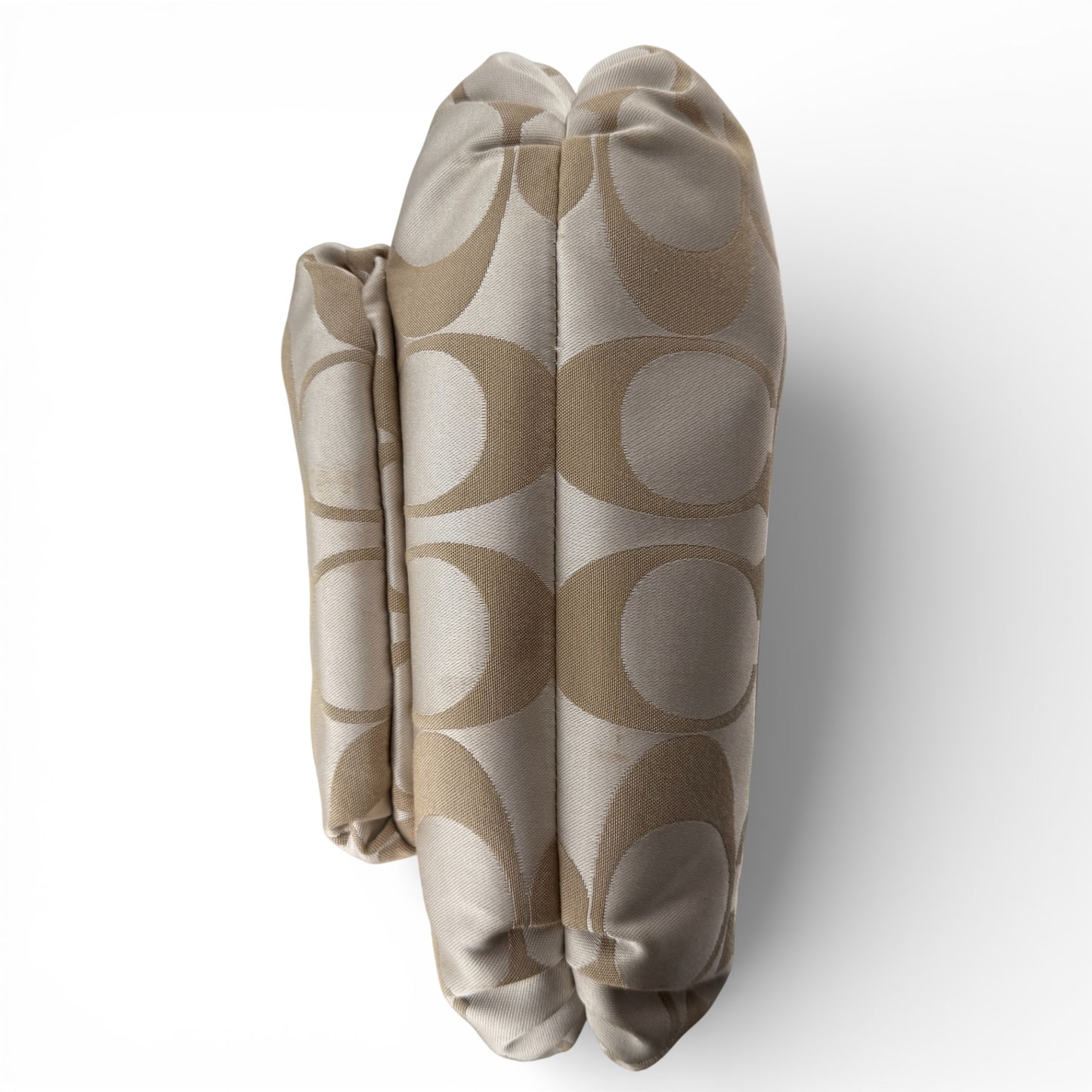 COACH SIGNATURE POPPY GOLD/KHAKI CROSSBODY BAG