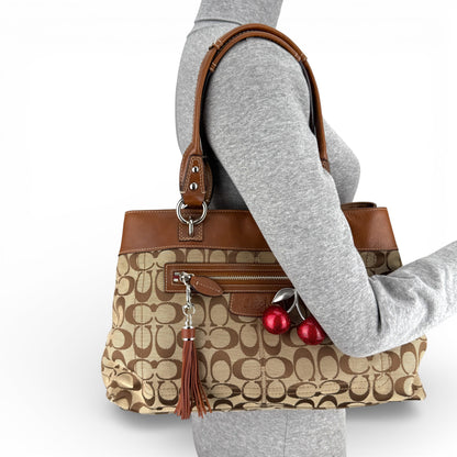 COACH SIGNATURE PENELOPE SHOPPER BAG