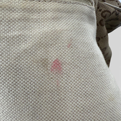 GUCCI GG MEDIUM SUKEY TOTE BAG SILVER