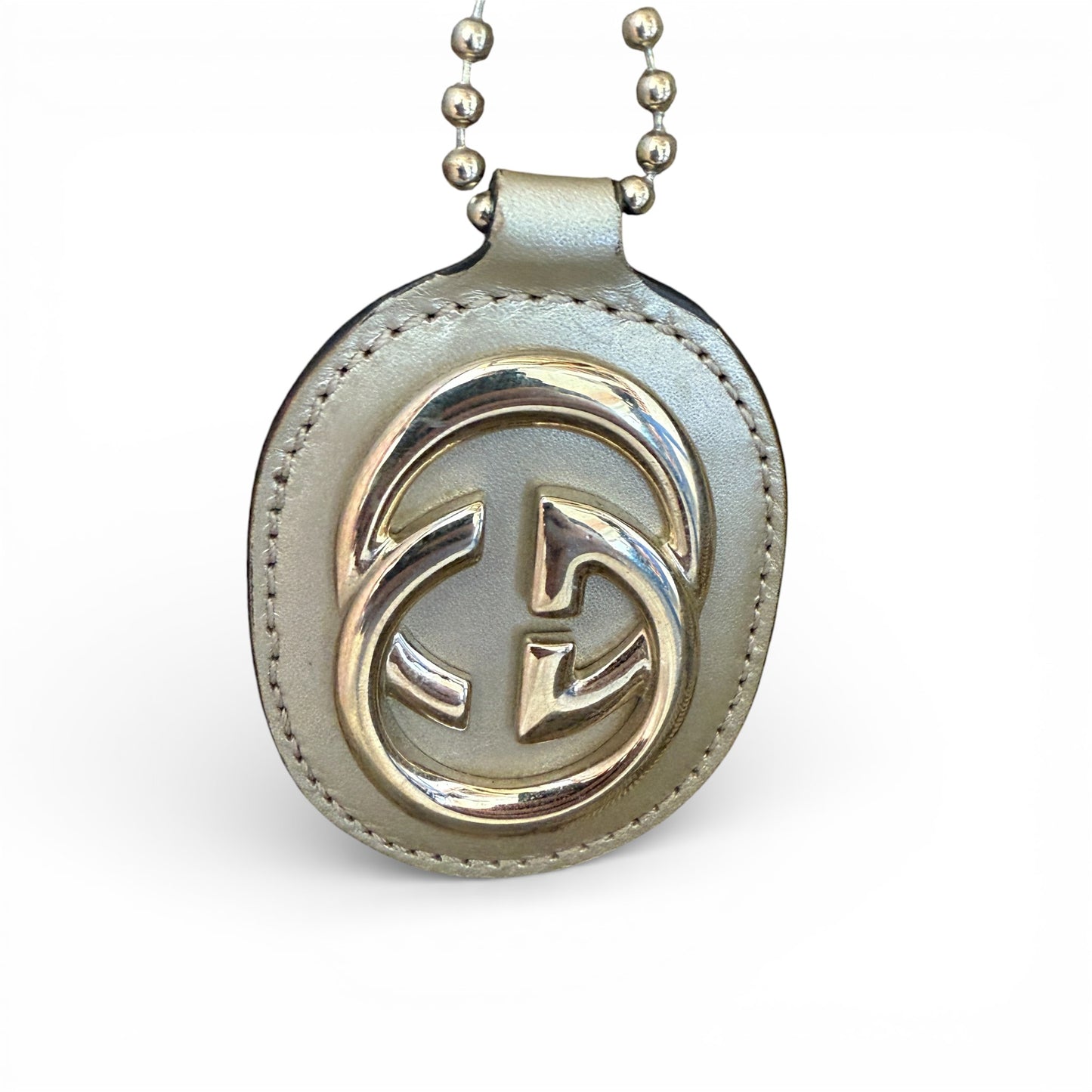 GUCCI GG MEDIUM SUKEY TOTE BAG SILVER