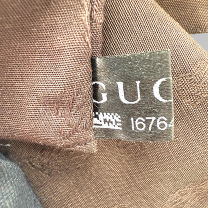 GUCCI GG TWINS MONOGRAM BROWN BAG