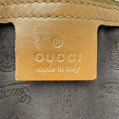 GUCCI GG TWINS MONOGRAM BROWN BAG