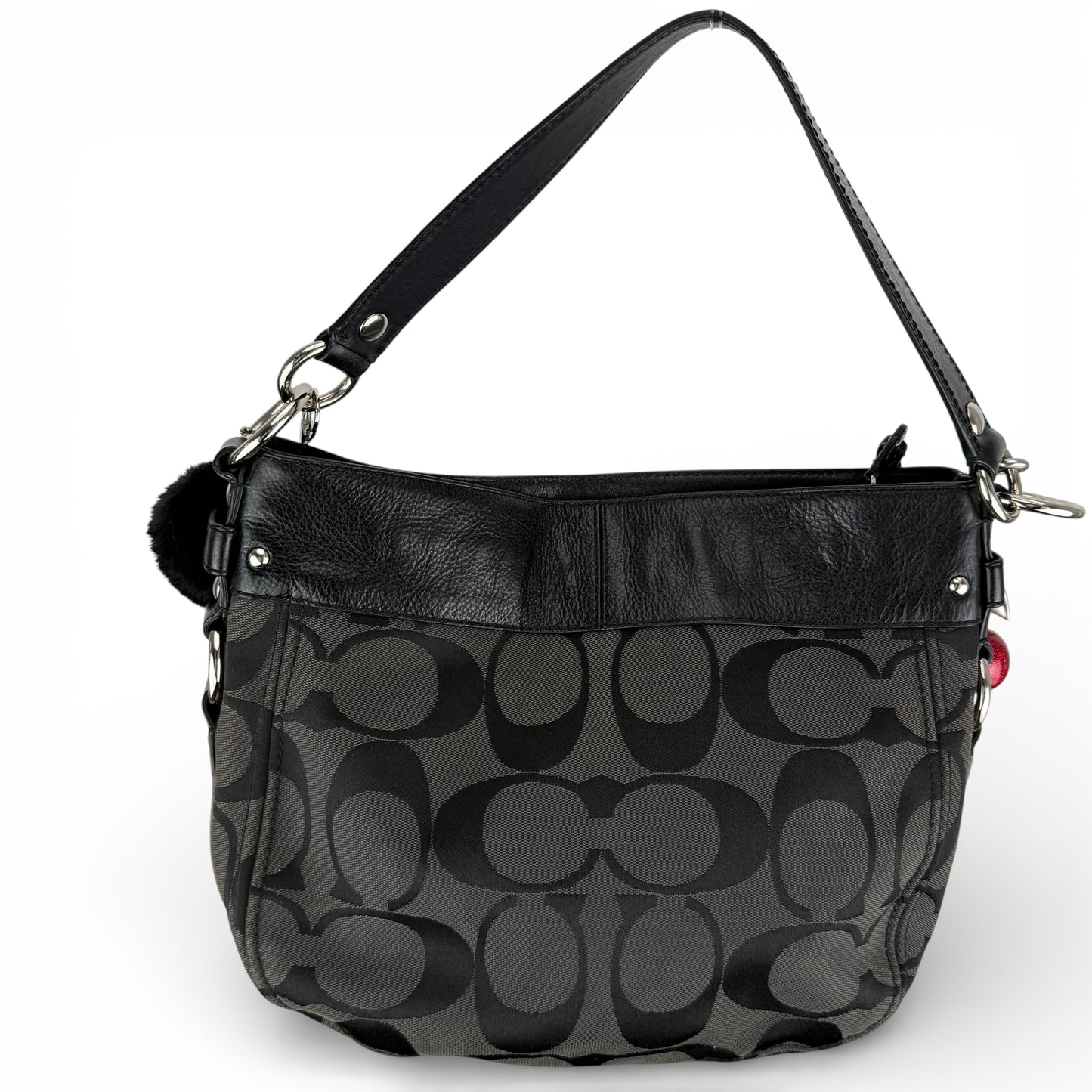 COACH SIGNATURE ZOE SHOULDER BAG