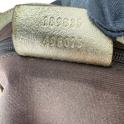 GUCCI D-RING ABBEY BAG GOLD (LARGE)