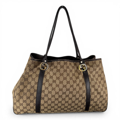 GUCCI GG TWINS MONOGRAM BAG LARGE