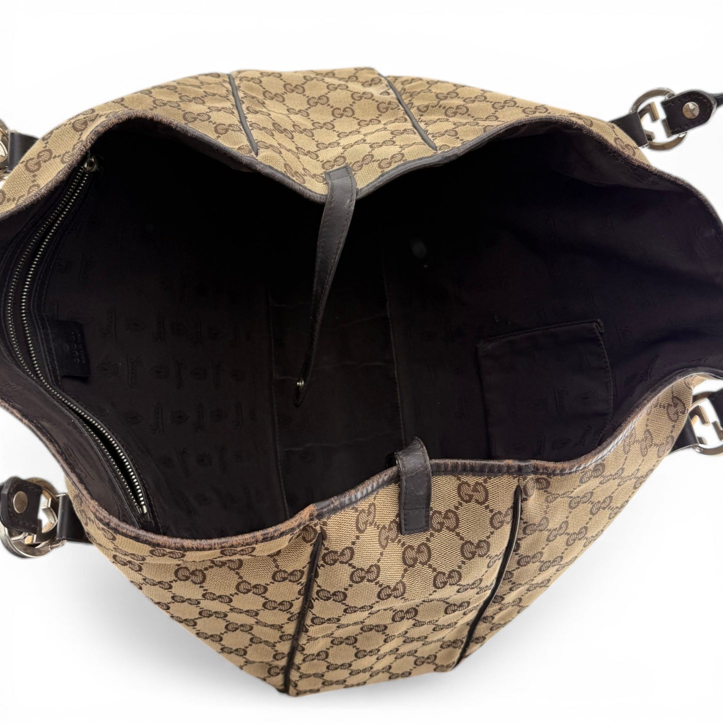 GUCCI GG TWINS MONOGRAM BAG LARGE